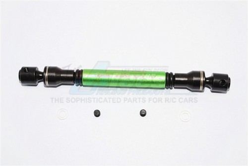 GPM Racing Tamiya CC01 Steel+Aluminium Center Drive Shaft (126Mm-135Mm) - 1Pc Set Green