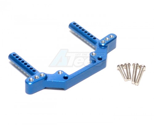 GPM Racing Team Losi Micro SCT Aluminum Rear Shock Tower - 1pc Blue