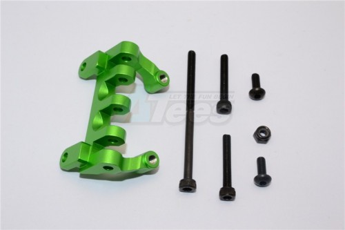GPM Racing Axial SCX10 Aluminum Upper Center Link Mount - 1pc Green