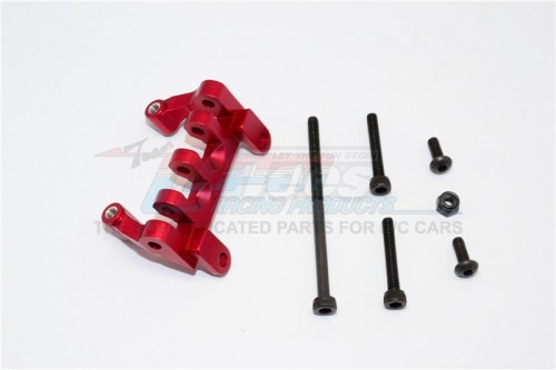 GPM Racing Axial SCX10 Aluminum Upper Center Link Mount - 1pc Red