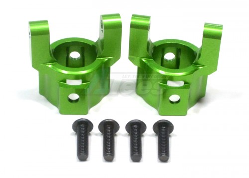 GPM Racing Axial SCX10 Aluminum Front C-hub - 1pr Set Green