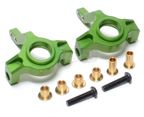 GPM Racing Axial SCX10 Aluminum Front Knuckle Arm - 1pr Set Green