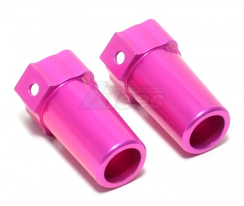 GPM Racing Axial SCX10 Aluminum Rear Knuckle Arm - 1pr Set Pink
