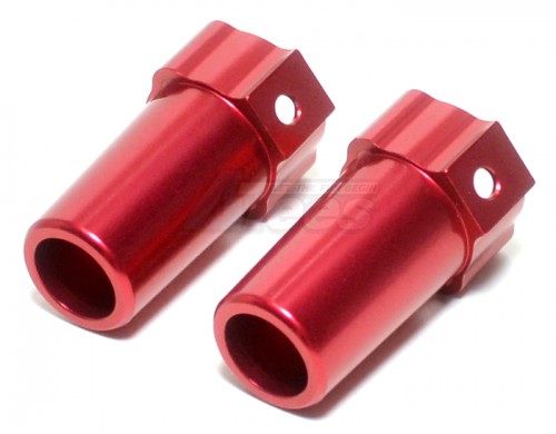 GPM Racing Axial SCX10 Aluminum Rear Knuckle Arm - 1pr Set Red