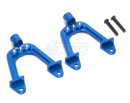 GPM Racing Axial SCX10 Aluminum Rear Support Tower - 1set Blue