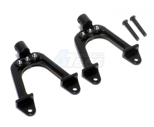 GPM Racing Axial SCX10 Aluminum Rear Support Tower - 1set Black