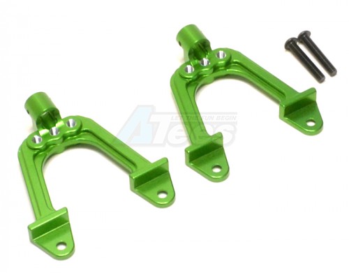 GPM Racing Axial SCX10 Aluminum Rear Support Tower - 1set Green