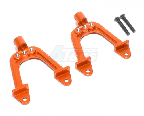 GPM Racing Axial SCX10 Aluminum Rear Support Tower - 1set Orange