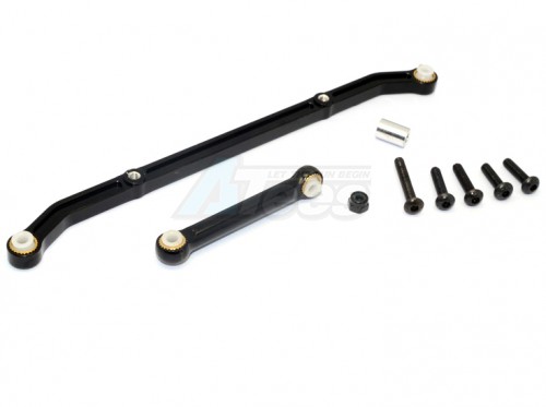 GPM Racing Axial SCX10 Aluminum Tie Rod - 1set Black