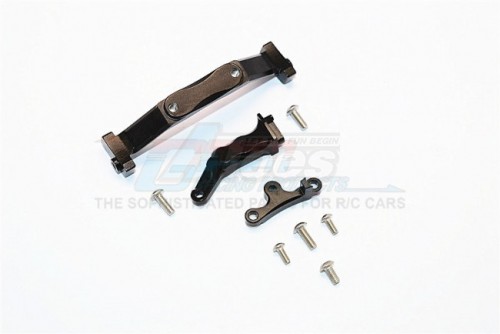 GPM Racing Axial SCX10 II Aluminium Battery Mount 1Set Black
