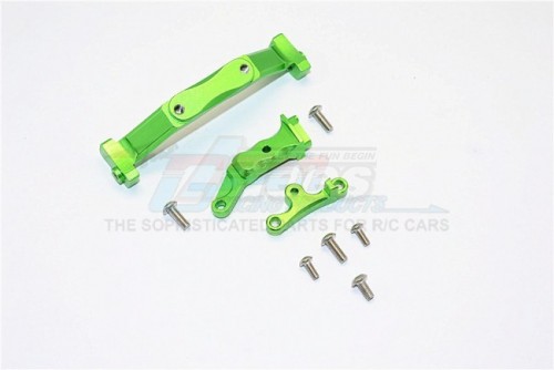 GPM Racing Axial SCX10 II Aluminium Battery Mount 1Set Green