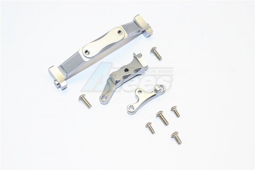 GPM Racing Axial SCX10 II Aluminium Battery Mount 1Set Gun Metal