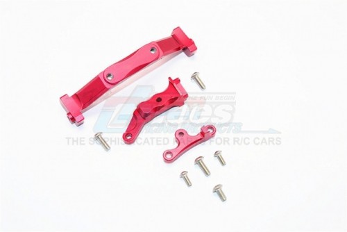 GPM Racing Axial SCX10 II Aluminium Battery Mount 1Set Red