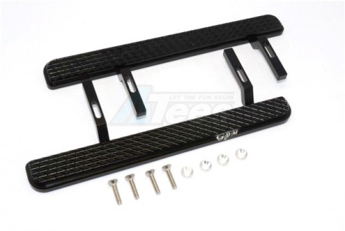 GPM Racing Axial SCX10 II Aluminium Exterior Trail (Parallelogram) - 1Pr Set Black