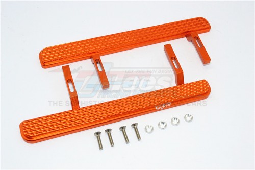 GPM Racing Axial SCX10 II Aluminium Exterior Trail (Parallelogram) 1Pr Set Orange