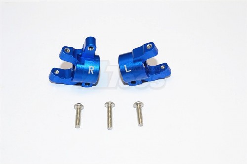GPM Racing Axial SCX10 II Aluminium C Hub - 1Pr Set Blue