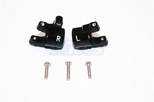 GPM Racing Axial SCX10 II Aluminium C Hub - 1Pr Set Black