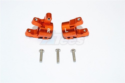 GPM Racing Axial SCX10 II Aluminium C Hub - 1Pr Set Orange
