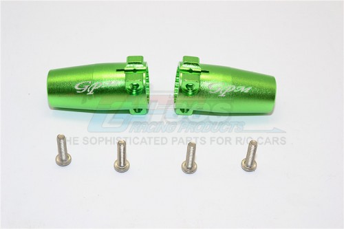 GPM Racing Axial SCX10 II Aluminium Rear Knuckle Arm - 1Pr Set Green