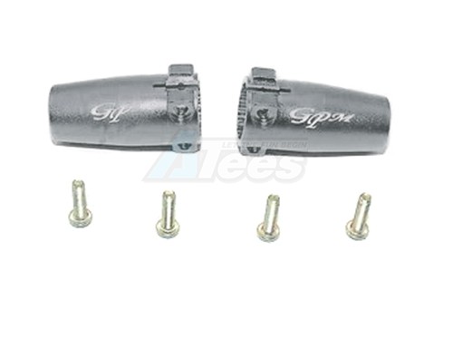 GPM Racing Axial SCX10 II Aluminium Rear Knuckle Arm - 1Pr Set Gun Metal