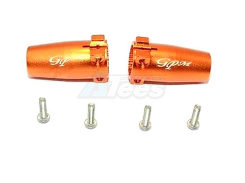 GPM Racing Axial SCX10 II Aluminium Rear Knuckle Arm - 1Pr Set Orange