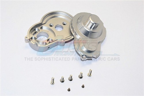 GPM Racing Axial SCX10 II Aluminium Spur Gear Housing - 2Pcs Set for Kit only (For SCX10 II 90046 Only) Gun Metal