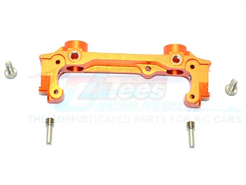 GPM Racing Axial SCX10 II Aluminium Front Bumper Mount - 1Pc Set Orange