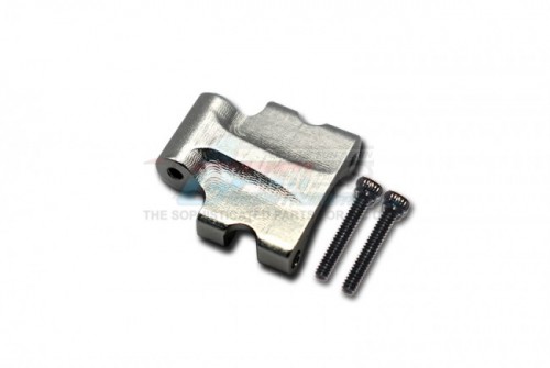 GPM Racing Axial SCX24 Aluminium Rear Upper Tie Rod Connector (AXI90081) - 3Pcs Set Silver