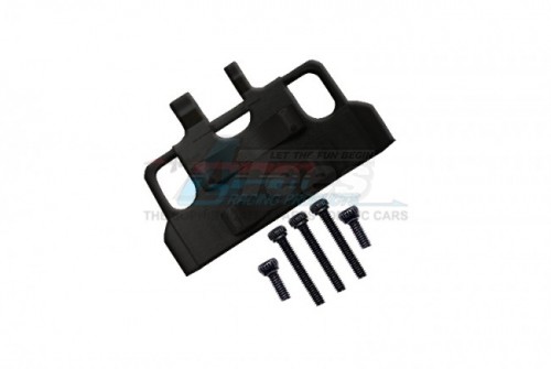 GPM Racing Axial SCX24 Aluminium Servo Mount (AXI90081) - 6Pcs Set Black