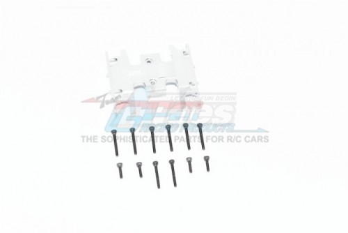 GPM Racing Axial SCX24 Aluminium Lower Gear Cover (AXI90081) - 13Pcs Set Silver