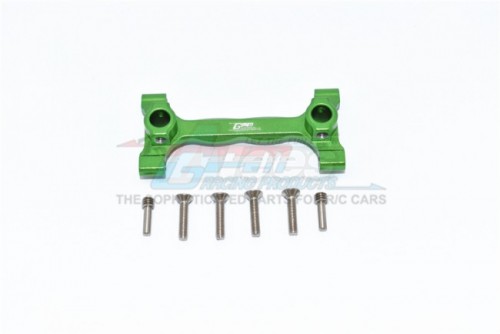 GPM Racing Axial SCX10 III Aluminium Rear Chassis Brace - 5Pcs Set Green