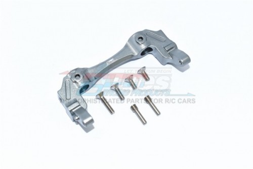 GPM Racing Axial SCX10 III Aluminium Front Bumper Mount - 7Pcs Set Gun Metal