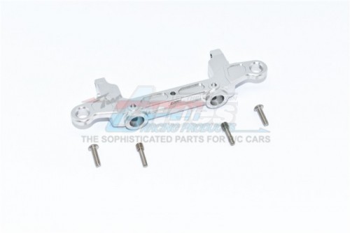GPM Racing Axial SCX10 III Aluminium Rear Bumper Mount - 5Pcs Set Silver