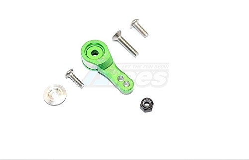 GPM Racing Miscellaneous All ALUMINIUM HI-TORQUE SERVO SAVER FOR 25T SPLINE OUTPUT SHAFT - 1PC SET Green