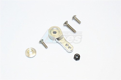 GPM Racing Miscellaneous All ALUMINIUM HI-TORQUE SERVO SAVER FOR 25T SPLINE OUTPUT SHAFT - 1PC SET Silver