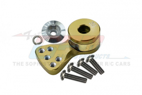 GPM Racing Miscellaneous All Aluminium Hi-Torque Servo Saver For 25T Spline Output Shaft (L) - 1Pc Titanium