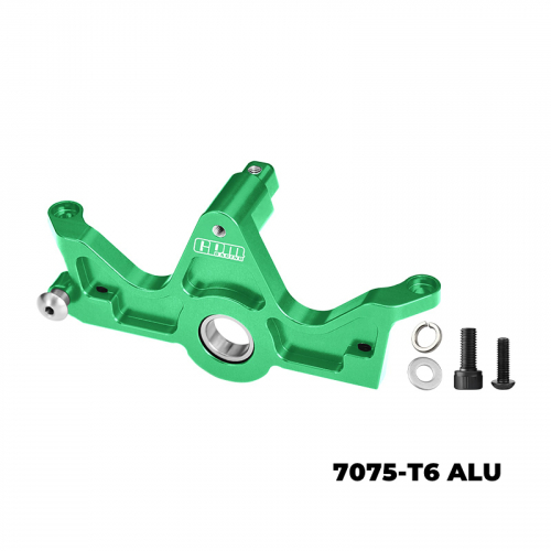 GPM Racing Traxxas Slash 4X4 7075-T6 Alloy Bearing Motor Mount For Traxxas 1/10 Slash 4X4 / Hoss 3S / Bigfoot 4X4 / Ford Raptor R 4X4 Ultimate / Stampede 4X4