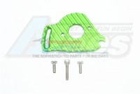 GPM Racing Traxxas E-Revo Aluminium Motor Plate With Heat Sink Fins - 4Pcs Set Green
