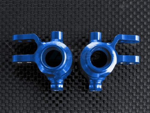 GPM Racing Traxxas Stampede VXL Aluminum Front Knuckle Arm - 1pr Set Blue
