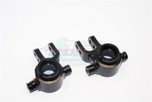 GPM Racing Traxxas Stampede VXL Aluminum Front Knuckle Arm - 1pr Set Black