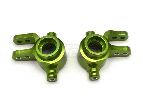 GPM Racing Traxxas Stampede VXL Aluminum Front Knuckle Arm - 1pr Set Green