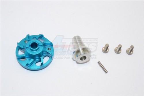 GPM Racing Traxxas Slash 4X4 Aluminium Main Shaft With Hard Steel Ends Blue