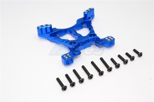 GPM Racing Traxxas Slash 4X4 Aluminum Front Shock Tower - 1pc Blue