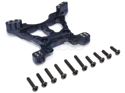 GPM Racing Traxxas Slash Aluminum Front Shock Tower - 1pc Black