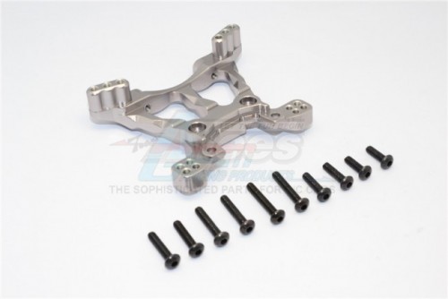 GPM Racing Traxxas Slash 4X4 Aluminum Front Shock Tower - 1pc Gun Metal