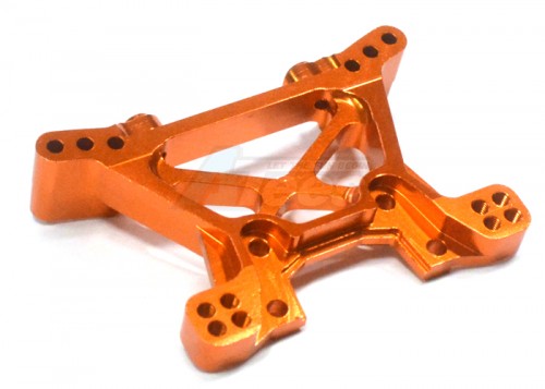 GPM Racing Traxxas Slash 4X4 Aluminum Front Shock Tower - 1pc Orange