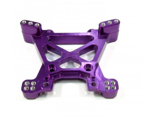 GPM Racing Traxxas Slash 4X4 Aluminum Front Shock Tower - 1pc Purple
