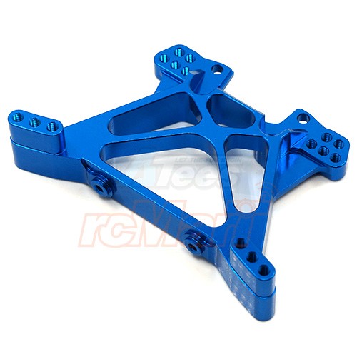 GPM Racing Traxxas Slash 4X4 Aluminum Rear Shock Tower - 1Pc Dark Blue