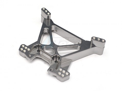 GPM Racing Traxxas Slash 4X4 Aluminum Rear Shock Tower - 1Pc Gun Metal