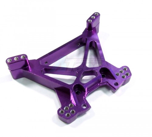 GPM Racing Traxxas Slash 4X4 Aluminum Rear Shock Tower - 1Pc Purple